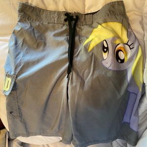🦄My Little Pony Brony Bronies Swim Trunks Medium